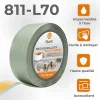 Quest Plinthe Souple Auto-Adhésive en PVC 70x20mm, 1m, Bande Flexible, Facile à Installer, Adaptée à Toutes Surfaces, vert clair- Plinthe Pour Sol En Vinyle Et Pvc