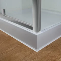 Quest Plinthe Souple Auto-Adhésive en PVC 25x25mm, 10m, Bande Élastique pour Finitions et Étanchéité des Jonctions, blanc- Plinthe Pour Sol En Vinyle Et Pvc