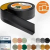 Quest Plinthe Pour Sol En Vinyle Et Pvc<Plinthe Souple Auto-Adhésive en PVC 50x20mm, 10m, Bande Flexible, Facile à Installer, sur Toutes les Surfaces, noir