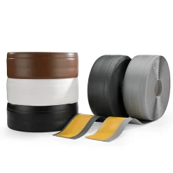 Quest Plinthe Pour Sol En Vinyle Et Pvc<Plinthe Souple Auto-Adhésive en PVC 70x20mm, 1m, Bande Flexible, Facile à Installer, Adaptée à Toutes Surfaces, noir