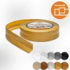 Quest Plinthe Souple Auto-Adhésive en PVC 32x23mm, 5m, Bande Flexible, Facile à Installer, sur Toutes les Surfaces, chêne- Plinthe Pour Sol En Vinyle Et Pvc