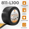 Quest Plinthe Pour Sol En Vinyle Et Pvc<Plinthe Souple Auto-Adhésive en PVC 100x25mm, 10m, Bande Flexible, Facile à Installer, Adaptée à Toutes Surfac, noir