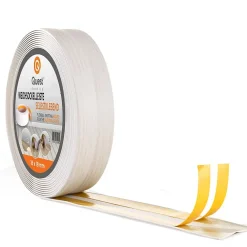 Quest Plinthe Souple Auto-Adhésive en PVC 18x18mm, 10m, Bande Élastique pour Finitions et Étanchéité des Jonctions, bouleau- Plinthe Pour Sol En Vinyle Et Pvc