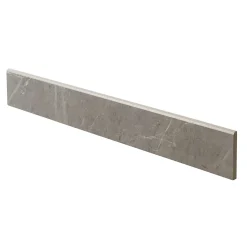 Colours Plinthe Ultimate marbre poli gris 8 x 60 cm- Plinthe Pour Carrelage Sol
