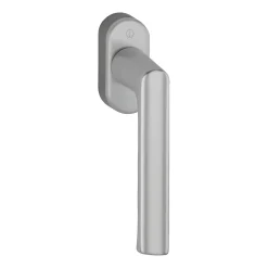 Acbat Poignée De Fenêtre<Poignée alu anodisé aspect inox Hamburg pour fenêtre L.129mm