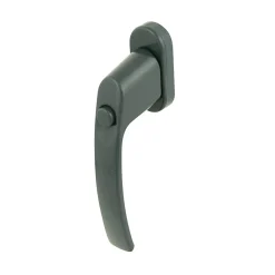 Poignée de fenêtre avec bouton-poussoir Miniac PVC anthracite l.2,9 x H.15,4 x P.6 cm- Poignée De Fenêtre