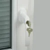 Poignée De Fenêtre<Poignée de fenêtre avec clé Minia PVC blanc l.2,9 x H.15,4 x P.6 cm