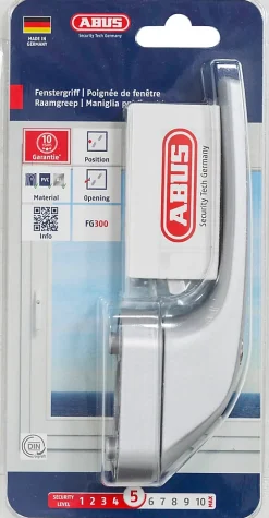 Abus Accesoire Pour Volet<Poignée de fenêtre avec clé grise