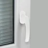 Poignée de fenêtre Minia PVC blanc l.2,9 x H.15,4 x P.6 cm- Poignée De Fenêtre