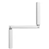 Geiger Volet Roulant<Poignée de manivelle, Aluminium, Blanc, Tourillon, L.140 mm, , pour Volet Roulant