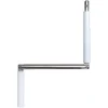 Geiger Volet Roulant<Poignée de manivelle, Acier, Gris, Diamètre 12 mm, pour Volet Roulant