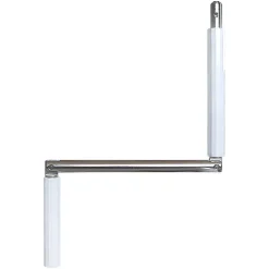 Geiger Volet Roulant<Poignée de manivelle, Acier, Gris, Diamètre 12 mm, pour Volet Roulant