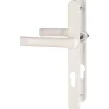 Hoppe Poignée De Porte<Poignée de porte fenêtre - Tokyo - Et Cie - Blanc pur - Clé I - 195 mm - Épaisseur de porte : 68 à 72 mm