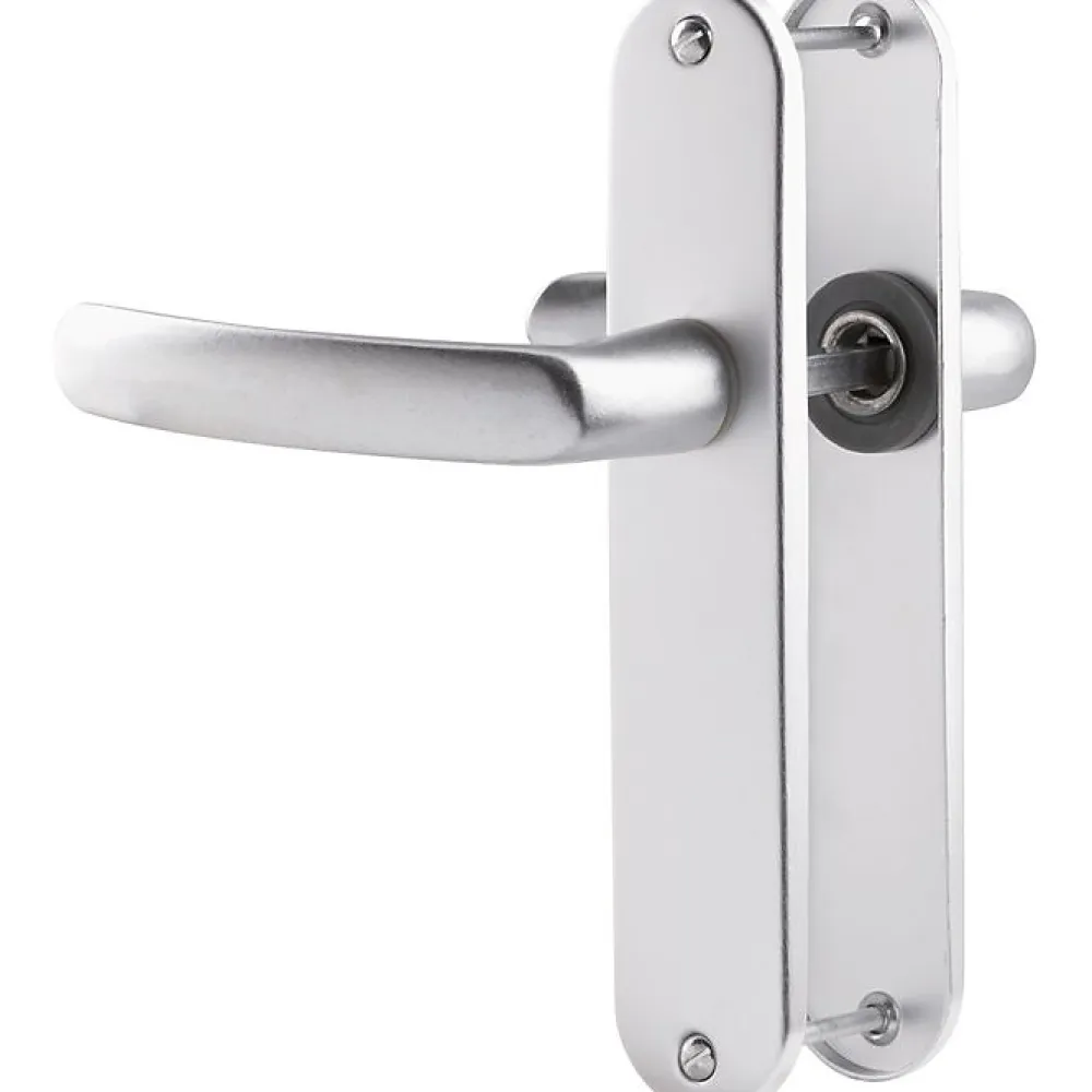 Vachette Poignée De Porte<Poignée de porte intérieure - Budget - - Gris argent - Bec de cane - 165 mm