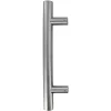 Secury-T Poignée de tirage - Baton de maréchal - Inox 304 - Droit 90 degrés 1400mm- Poignée De Porte Extérieure