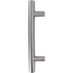 Secury-T Poignée de tirage - Baton de maréchal - Inox 304 - Droit 90 degrés 1400mm- Poignée De Porte Extérieure