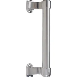 Vachette Poignée de tirage coudée Aluminium - Diamètre 25 x 220 mm - Type 502 -- Poignée De Porte Extérieure