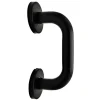 Klose Besser Poignée De Porte Extérieure<Poignée de Tirage "DECO" "Black Matt" Diam.20 mm / Axe 110 mm Noire