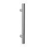 Hardwarexchange Poignée de tirage Diamètre 30 mm - Entraxe300 - S75 - L450 mm - INOX 304 satiné- Poignée De Porte Extérieure