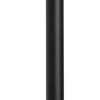 Hardwarexchange Poignée de tirage Diamètre 32 mm - Entraxe350 mm - INOX 304 Laqué RAL 9005 Noir Mat- Poignée De Porte Extérieure