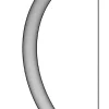 Hardwarexchange Poignée de tirage Diamètre 32 mm - Entraxe350 mm - INOX 304 satiné- Poignée De Porte Extérieure