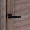 Secury-T Poignée De Porte<Poignées de porte sur rosace oblongue noir mat - Modèle Marina