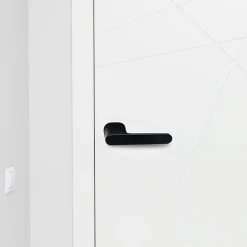 Secury-T Poignée De Porte<Poignées de porte sur rosace oblongue noir mat - Modèle Marina