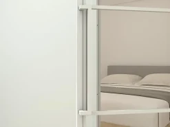 Schulte Bloc Porte<Porte complète intérieure en verre avec cadre 83x211cm - transparent - blanc mat - droite