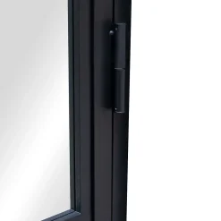 Schulte Bloc Porte<Porte complète intérieure en verre avec cadre - 83x211cm -atelier - transparent - charnière droite