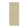 Porte coulissante Alpille effet chêne naturel H.204 x l.83 cm- Porte Coulissante