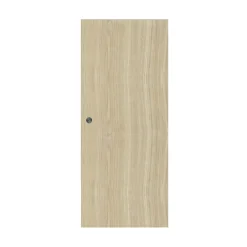 Porte coulissante Alpille effet chêne naturel H.204 x l.83 cm- Porte Coulissante