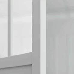 Coulicool Porte Coulissante<Porte Coulissante avec Rail - Atelier Blanche 83 cm - Sans poignée