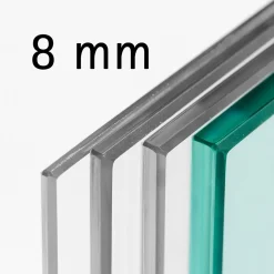 Schulte Porte Coulissante Complète 90x203 - Rail Noir - Verre De Sécurité - Verre Sablé - Poignée Barre -softclose- Porte Coulissante