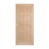 GoodHome Porte coulissante Connemara chêne H.204 x l.83 cm- Porte Coulissante