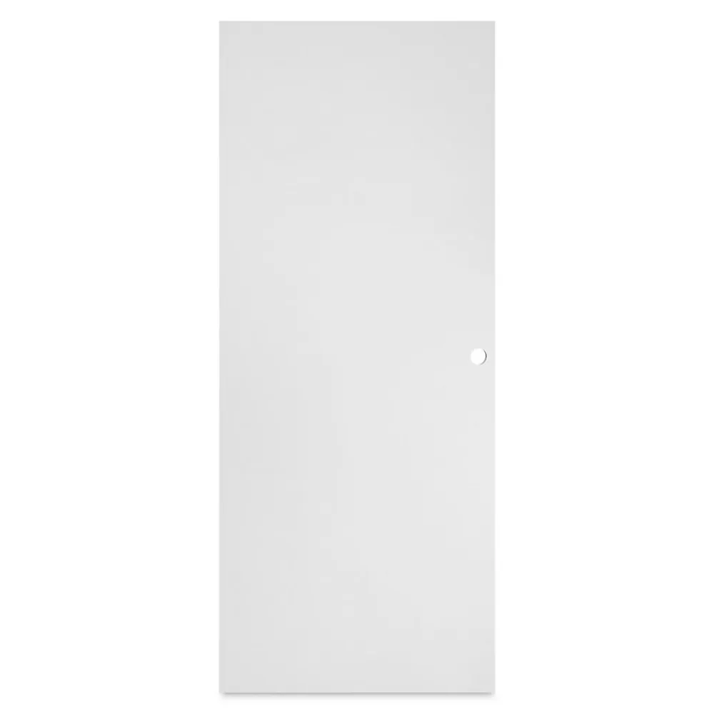 Porte coulissante Exmoor blanc H.204 x l.83 cm- Porte Coulissante