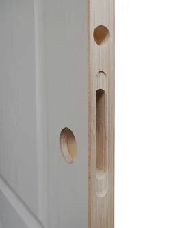 Porte coulissante postformée 2 panneaux CDG H.204 x l.83 cm- Porte Coulissante