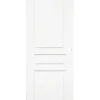 Porte coulissante postformée blanc H.204 x l.73 cm- Porte Coulissante