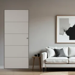 Porte Coulissante<Porte coulissante Slot blanc H.204 x l.83 cm