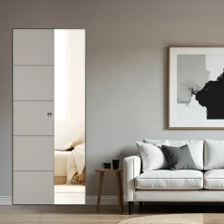 Porte Coulissante<Porte coulissante Slot blanc H.204 x l.83 cm