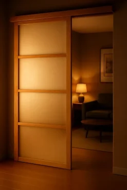 Ad Lyon Porte coulissante style japonais : 2040x730 mm- Porte Coulissante