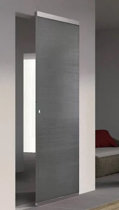 Porte Coulissante<Porte coulissante Summa grise H.204 x l.73 cm