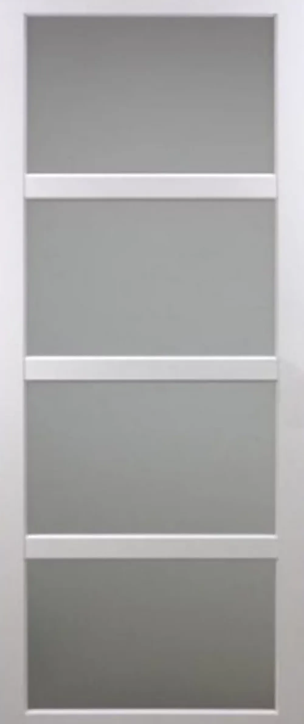 Gd Menuiseries Porte Coulissante<Porte Coulissante Tana Blanc Vitrée H204 X L73