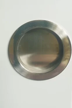 Gd Menuiseries Porte Coulissante<Porte Coulissante Tana Blanc Vitrée H204 X L83, Rail Alu, Coquilles