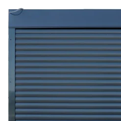 GoodHome Porte De Garage Enroulable<Porte de garage enroulable alu grise 240 x h.200 cm