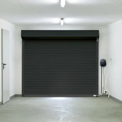 Porte De Garage Enroulable<Porte de garage enroulable aluminium Kiev 2 anthracite - L.240 x h.200 cm (en kit)