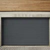 Protecta Porte de garage motorisée enroulable aluminium Ambre Gris H.200 x L.240 cm- Porte De Garage Enroulable