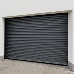 Protecta Porte De Garage Enroulable<Porte de garage motorisée enroulable aluminium Ambre gris H.200 x L.300 cm