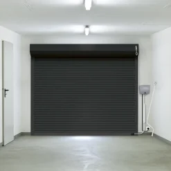 Protecta Porte De Garage Enroulable<Porte de garage motorisée enroulable aluminium Ambre gris H.200 x L.300 cm