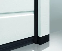 Hormann Porte De Garage Sectionnelle<Porte de garage sectionnelle acier Planar gris aluminium RAL 9007 Matt Deluxe - l.250 x h.212,5 cm - motorisée