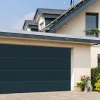 Hormann Porte De Garage Sectionnelle<Porte de garage sectionnelle acier IsoMatic gris anthracite RAL 7016 - l.237,5 x h.200 cm - motorisée